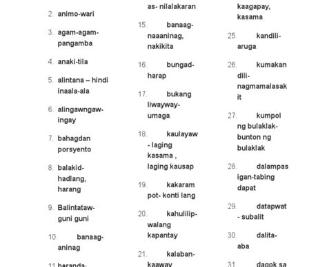 slain in tagalog|SILAIN: Tagalog.